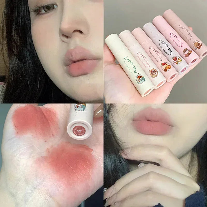 Matte Lip Mud Lip Liner Pencil Gift Box Makeup Set Lip Glaze Cream Waterproof Lips Lipstick Pen Lasting Korea Make Up Cosmetics