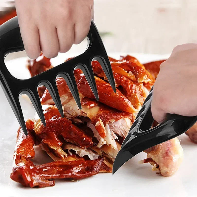 1/2PCS BBQ Bear Claw Quick Meat Tearer Bear Claw Meat Splitter Multifunctional Food Grade Meat Processing Outdoor Picnic Tool