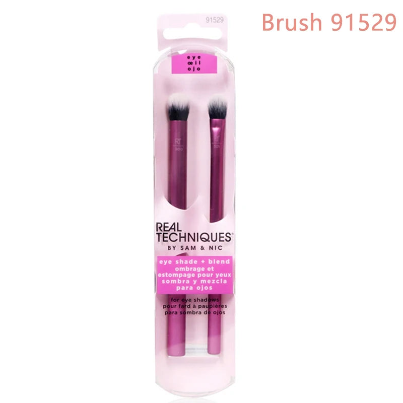 Makeup Brushes Tool Set Cosmetic Powder Eye Shadow Foundation Blush Blending Beauty Make Up Real Techniques Brush Sets