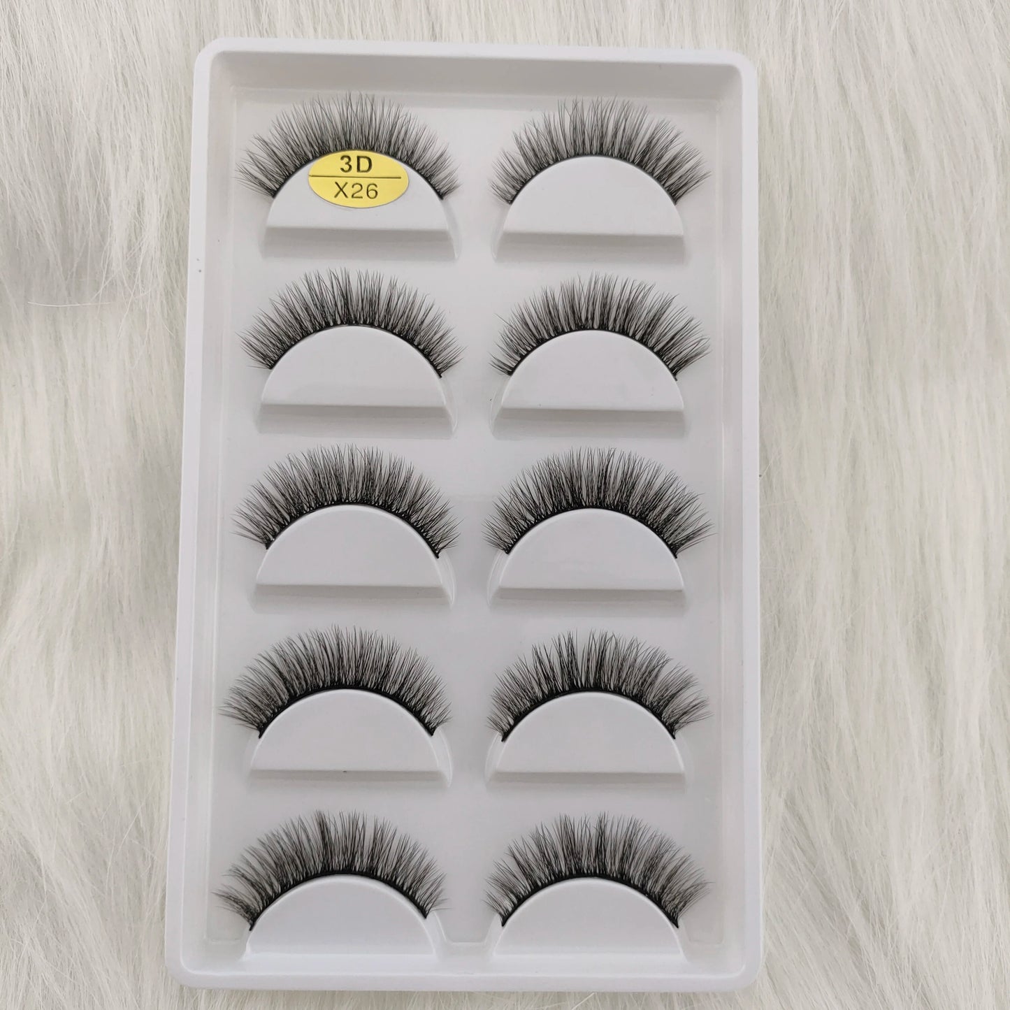 40 Style 5Pairs Natural 3D Mink Eyelashes False Eyelashes Makeup Fake Eye Lashes Faux Cils Make Up Beauty Tools Wholesale 3D-X08