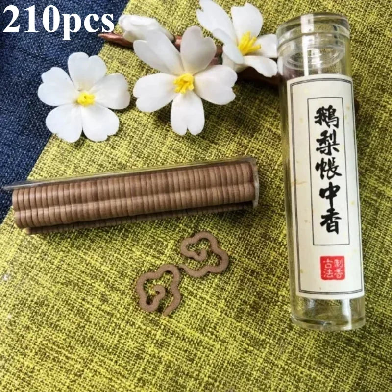 Small Xiangyun Stickless Powder Disk Fragrance Pear Account Chinese Fragrance Indoor Persistent Fragrance Sandalwood Agarwood