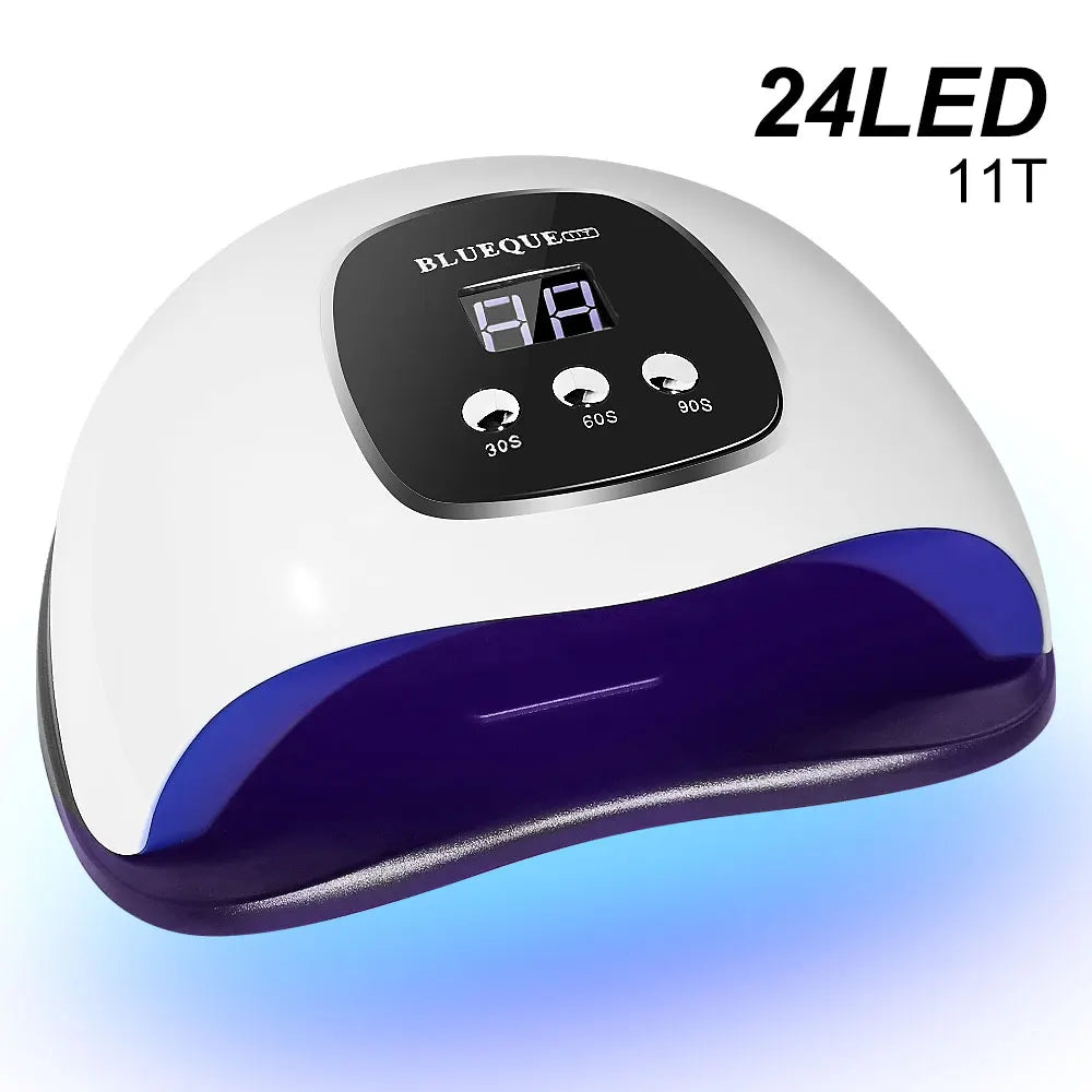 LIMEGIRL Nail UV Dryer Machine Professional 24 LED UV Manicure Lamp Home Use Nail Lamp For Drying Polish Varnish With USB Cable