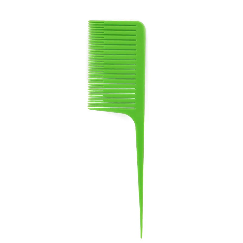 Profession Hair Dyeing Comb Weave Comb Tail Pro-hair Coloring Highlighting Comb Weaving Cutting Hair Brush for Hairdressing